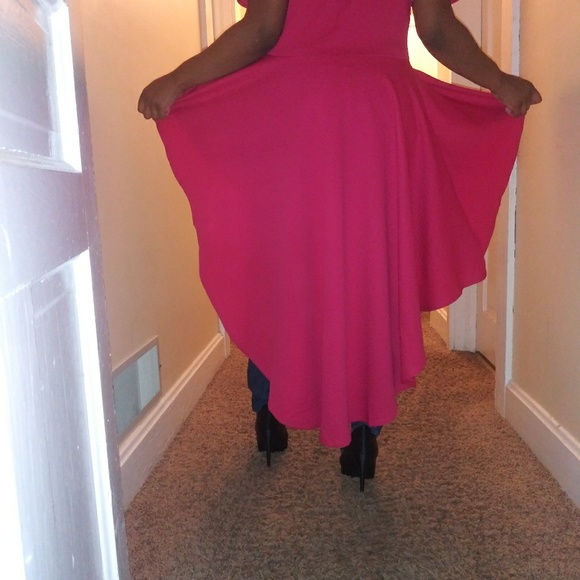 SOLD!Beautiful Triple layer peplun long trail top. - Picture 3 of 6